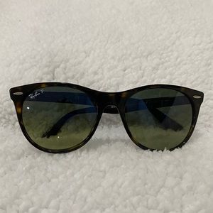 Ray-ban Wayfarer II MODEL CODE RB2185 tortoise frame lenses green